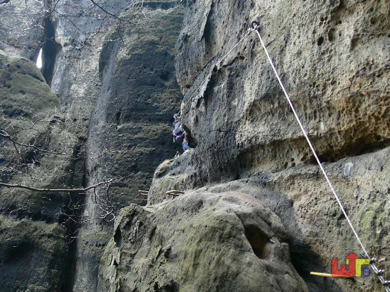 Hntzschelstiege - Klettersteig
